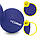 Масажний м'яч Cornix Lacrosse DuoBall 6.3 x 12.6 см XR-0109 Navy Blue, фото 4