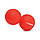 Масажний м'яч Cornix Lacrosse DuoBall 6.3 x 12.6 см XR-0112 Red, фото 4