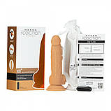 Фалоімітатор Naked Addiction - 8″ Silicone Dual Density Dildo Vanilla, віброкуля в подарунок, фото 5