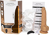 Фалоімітатор з пульсацією Naked ADDICTION Dominic 9″ Caramel, пульт ДК, діаметр 4,2 см, фото 7