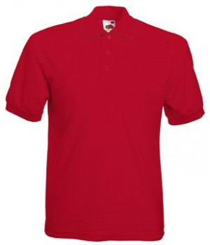 Чоловіча футболка поло червона 402-40