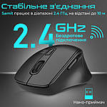 Миша бездротова Promate Samit Black, фото 6