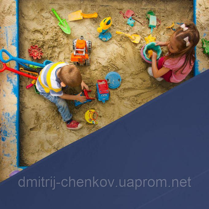 Синій прямокутний тент 3,5 х 4,5 м