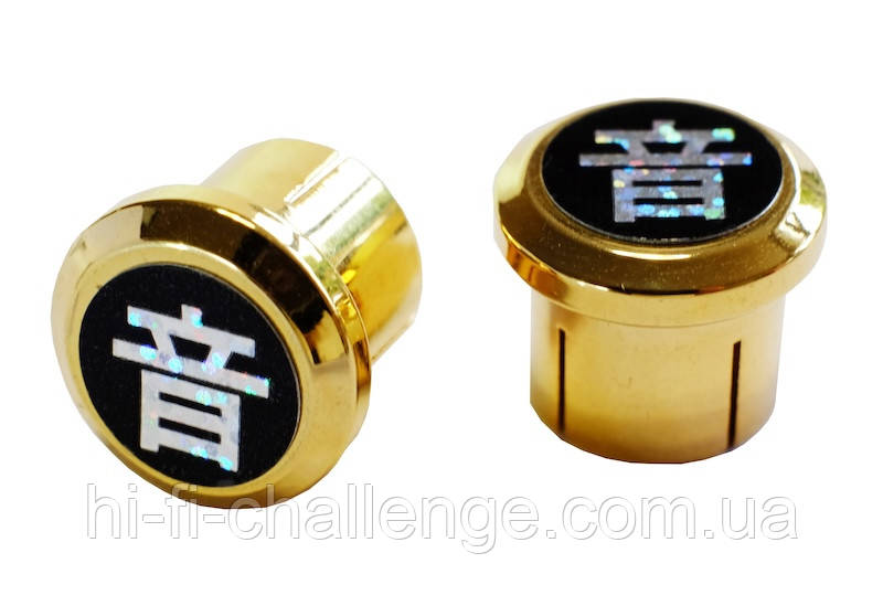 RCA колпачки Akiko Audio RCA Caps Gold