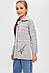Кофта дитяча для дівчинки сірого кольору 201557S, фото 2