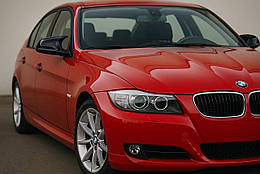 Накладки на дзеркала M-Style для BMW 3 серія E-90/91/92/93 (2008-2011) ABS-пластик (2 шт)