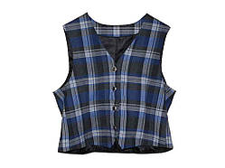Жилет клітка школяра дівч. р.42 ТМ УКРАЇНА