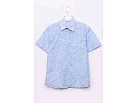 Сорочка дитяча хлопчик блакитна R148514 р.M ТМ ZOOR