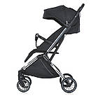 Дитячий прогулянковий візочок зі знімним капюшоном та страховий бампер EL CAMINO ME 1129 Beige Striped Бежевий, фото 7