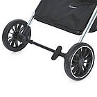 Дитячий прогулянковий візочок зі знімним капюшоном та страховий бампер EL CAMINO ME 1129 Beige Striped Бежевий, фото 8