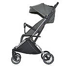 Дитячий прогулянковий візочок зі знімним капюшоном та страховий бампер El Camino ME 1129 Moss Striped Зелений, фото 5