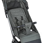 Дитячий прогулянковий візочок зі знімним капюшоном та страховий бампер El Camino ME 1129 Moss Striped Зелений, фото 9