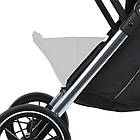 Дитячий прогулянковий візочок зі знімним капюшоном та страховий бампер El Camino ME 1129 Moss Striped Зелений, фото 10