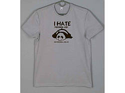 Футболка світло-сірий юніор Panda 2509п р.XS ТМ FERO