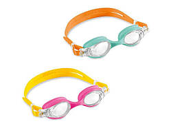 Окуляри для плавання різнокольоровий 3-8 років арт.55693 ТМ INTEX