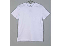 Футболка білий юніор Однотонна 2300п р.S ТМ FERO