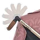 Дитячий прогулянковий візочок з капюшоном та навантаженням до 22 кг El Camino DYNAMIC PRO ME 1053G-2 Special Pink, фото 9