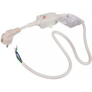 Мережевий шнур з УЗО 65150869 (30mA) 230V 16A  L=1000mm для бойлера Ariston