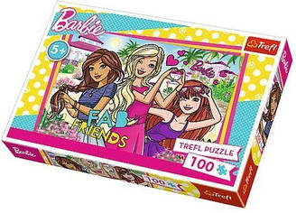 Пазли -(100 елм.) - "Свято у Барбі"