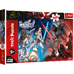 Пазли - (100 елм.) - "Світла сторона проти темної" / Лукасфілмс Зоряні війни Епізод