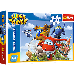 Пазли - (60 елм.) - "Свинка Пепа на балу"