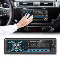 Автомагнітола MP3 3885 ISO 1DIN з сенсорним дисплеєм, Bluetooth, FM радіо USB SD AUX, однодинова магнітола з LED екраном і пультом