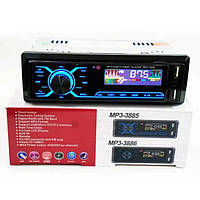 Авто магнітола MP3 3885 ISO 1DIN з сенсорним екраном, Bluetooth FM USB SD AUX MP3, Однодиновий магнітофон з LED дисплеєм і пультом