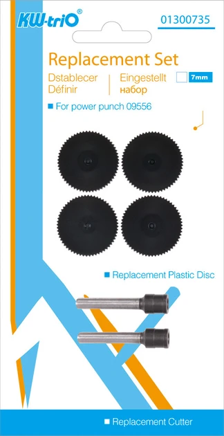 Змінні ножі та марзани для діркопробивачів KW-Trio 09556 (шт.), фото 1