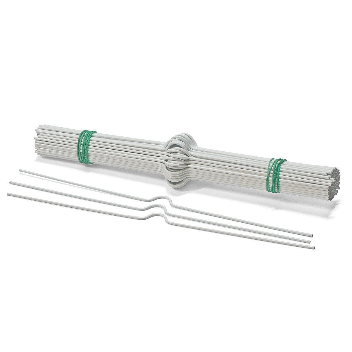 Ригель 100 мм, білий (100шт) (уп.), фото 1