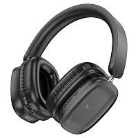 Бездротові Bluetooth-навушники Hoco W51 Delightful (46h, BT5.3, AUX, TF) Black