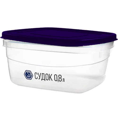 Контейнер універсальний 800мл №90і синій, фото 1