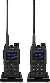Retevis C62 Walkie Talkie Dual Band, аматорська двостороння радіостанція з великим радіусом дії