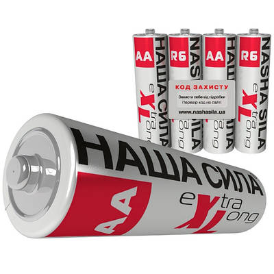 Батарейка Наша Сила AA-R6 ALKALINE