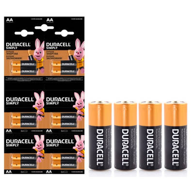 Батарейка Duracell AA-R6 (12 шт.)