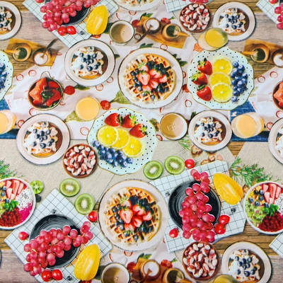 Скатертина у рулоні Silicon 1,4м х 30м S-012 Dinner