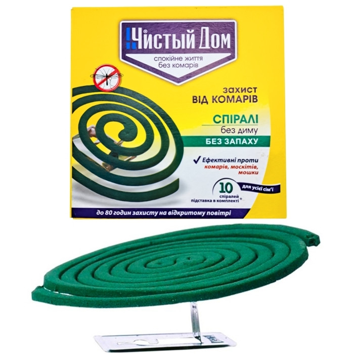 Спіралі від комарів без запаху, фото 1