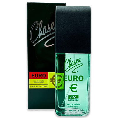 Туалетна вода для чоловіків Chaser Euro 100ml