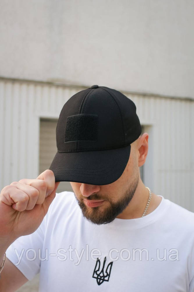 Кепка чорна з липучкою (1932089459), фото 1