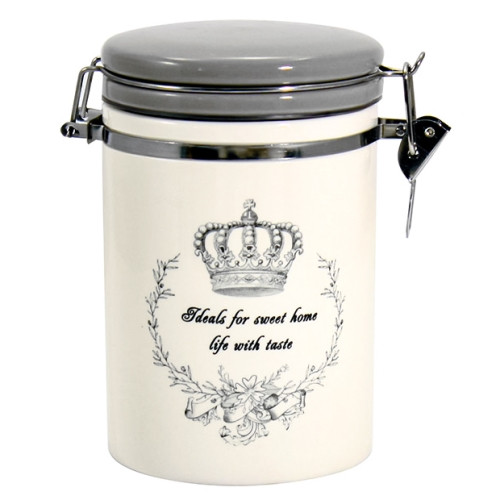 Банка керамічна 850мл Корона, фото 1