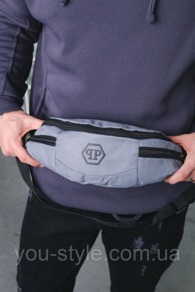 Бананка Philipp Plein сіра (1976961212), фото 1