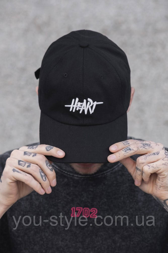 Кепка бейсболка Without Heart Black