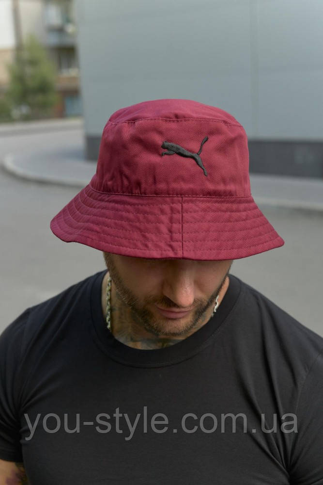 Панама бавовняна базова Puma бордова (1588337200)
