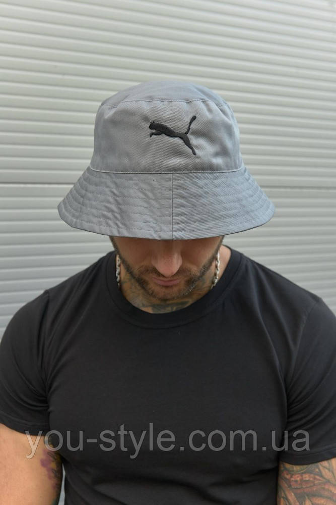 Панама бавовняна базова Puma сіра (1199372811)