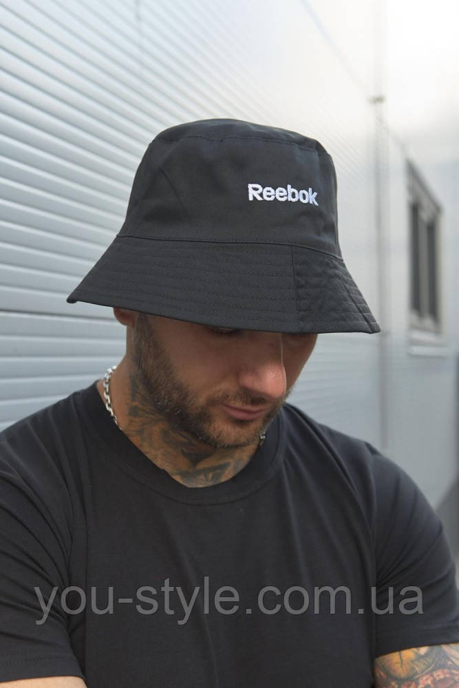 Панама бавовняна базова Reebok чорна (2501402393)
