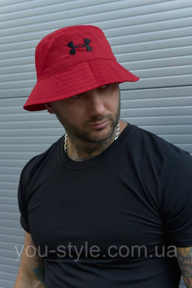 Панама бавовняна базова Under Armour червона (1599372811), фото 1