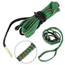 Протяжка шнур змійка для чищення стовбура зброї 22, 223 калібру 5.56мм, G02 smart