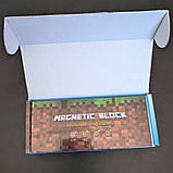 Майнкрафт конструктор Magnetic Block на магнітах 35 кубиків, фото 11