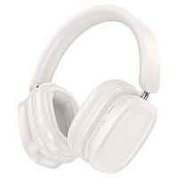 Бездротові Bluetooth-навушники Hoco W51 Delightful (46h, BT5.3, AUX, TF) White