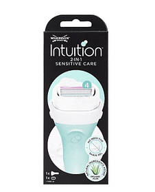 Станок жіночий Wilkinson Sword Intuition Sensitive 1 шт + 1 змінний картридж