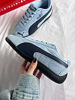 Голубі жіночі Кросівки Puma Speedcat  — Легендарний Ретро Стиль